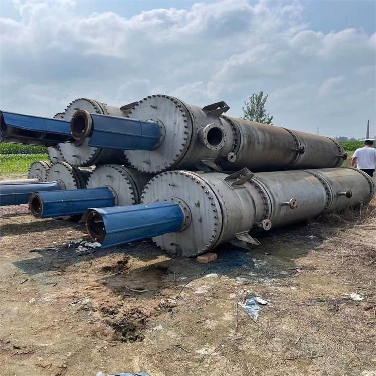 化工传热设备 二手薄膜蒸发器 二手18平方刮板薄膜蒸发器