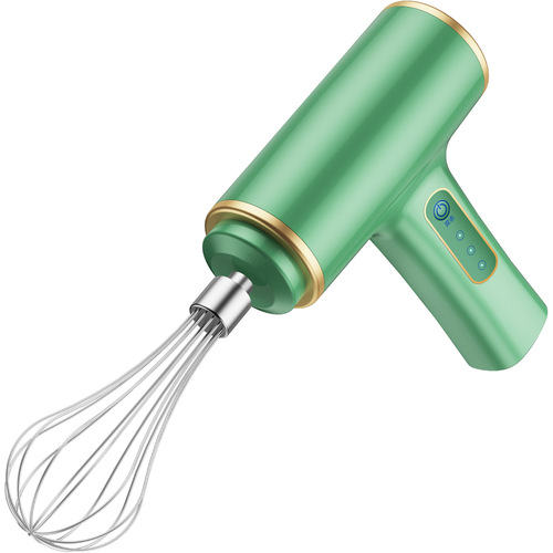 Wireless Electric Whisk Home Baking Handheld Small Cream Whisk Mixer for Cake Making USB Charging