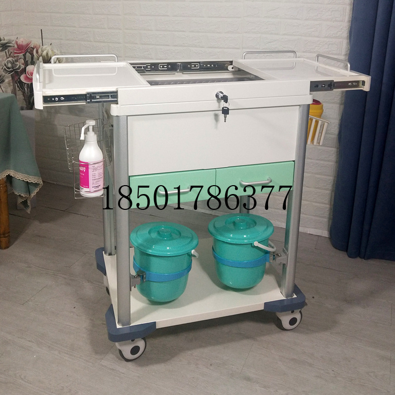 护理治疗车医用多功能送药车口服发药车护理仪器车