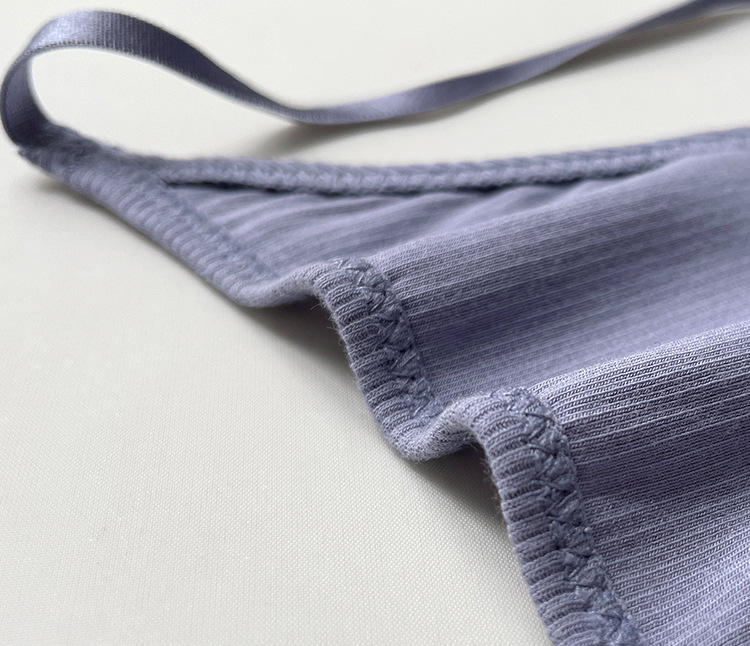 42g Weight Low Waist Panties Waist Thong Panties Style Panties Lingerie Type Cotton Fabric Type 3 PCS/Package Quantity Solid Color Pattern Autumn Season Women's Gender Casual, Lady, Streetwear Style Solid Color Low Waist Thong Panties 6