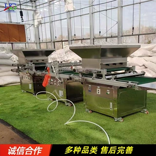 辣椒蔬菜穴盘播种机 128孔穴盘番茄种植撒播机 不锈钢漂盘育苗机