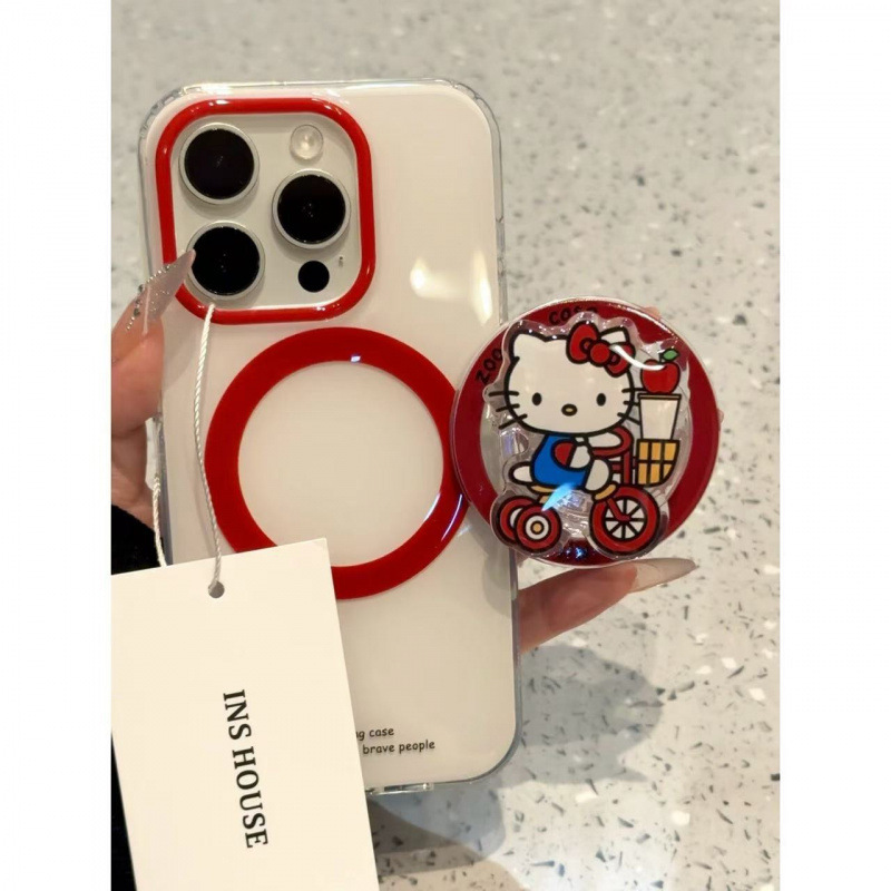 シンプルでかわいい猫が自転車に乗るのはiphone16 proma携帯ケースアップル15promaxの新型14pが適用されます。|undefined
