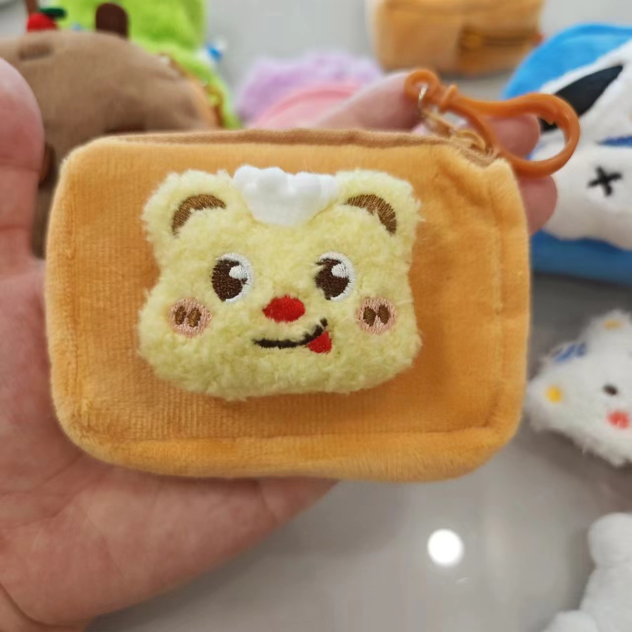 Butter bear-square bag