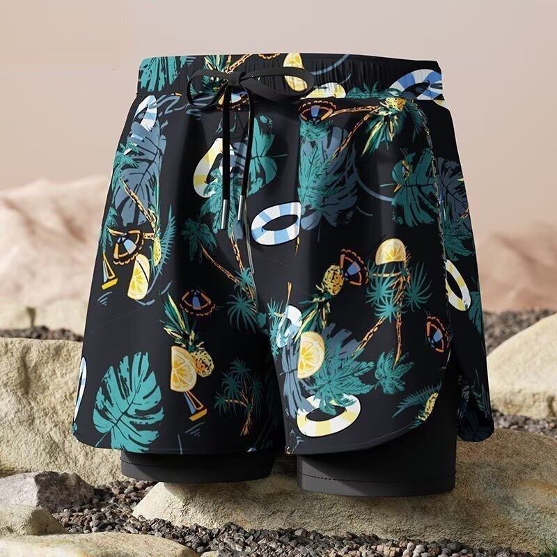 Men's Swim Trunks Anti-Embarrassment 2026 New Model Large Size Swim Trunks Professional Hot Spring Swimwear Full Swimming Gear Men's Swim Trunks Anti-Embarrassment 2026 New Model Large Size Swim Trunks Professional Hot Spring Swimwear Full Swimming Gear