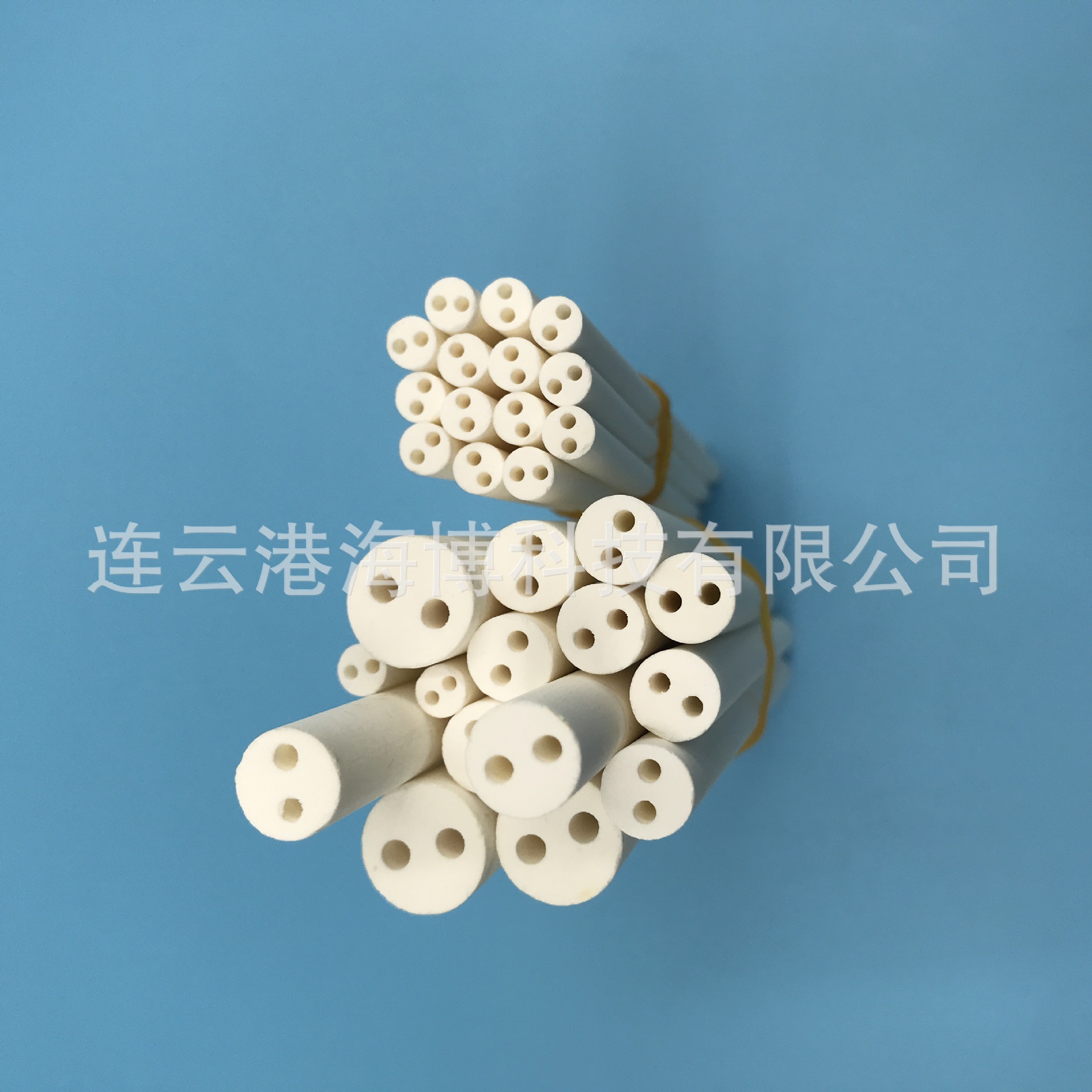 可定 制高纯氧化镁陶瓷管 单孔双孔氧化镁绝缘管 多孔陶瓷绝缘管
