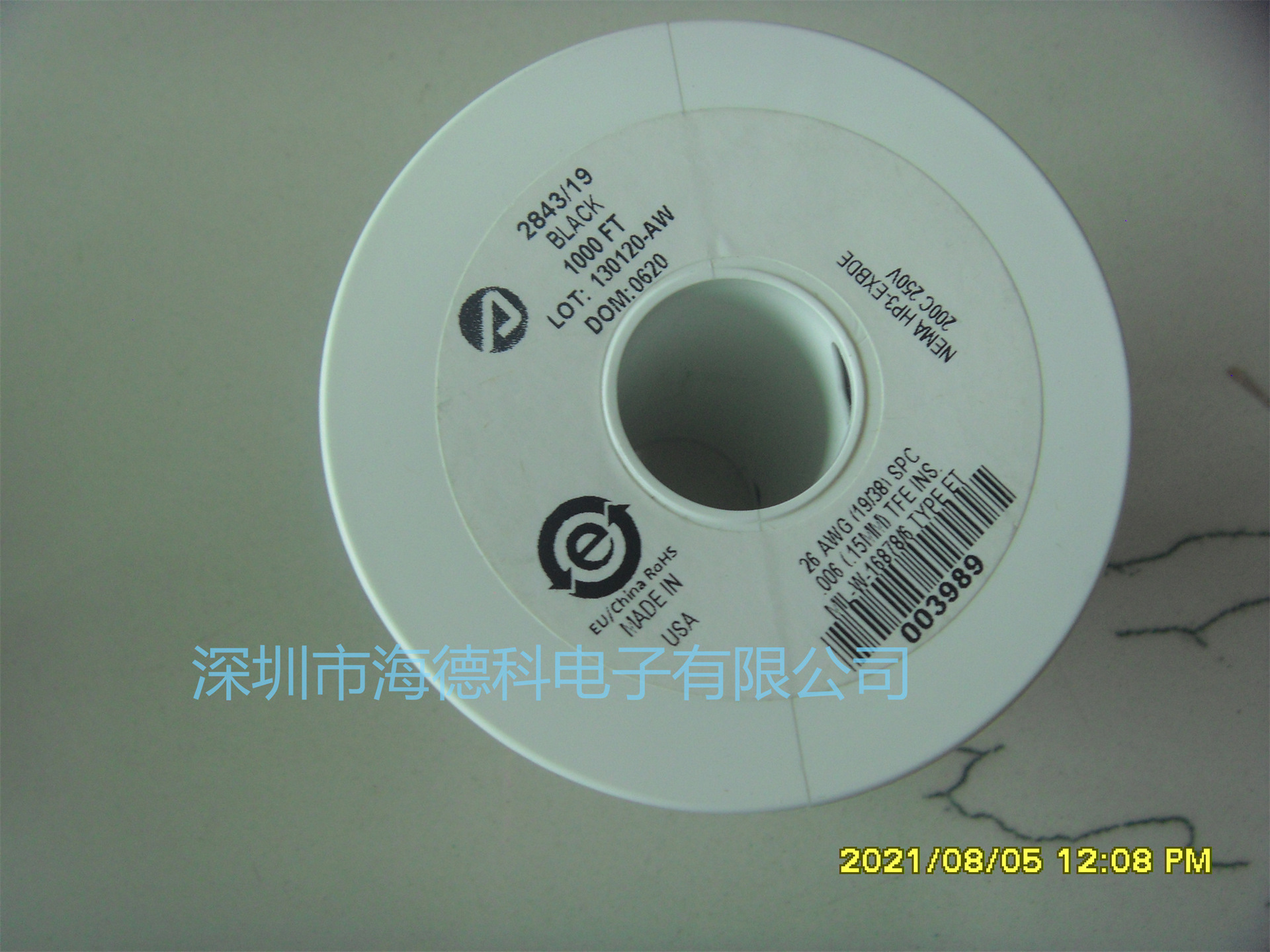 供应Alphawire电线 3055 RD001红色