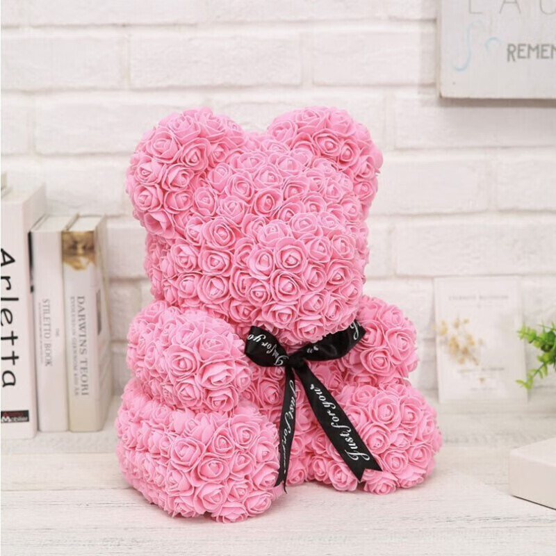 Rosas abrazar osos regalos de Navidad de San Valentín PE simulación de espuma osos creativos fabricantes directos para pequeños regalos por mayor image 5