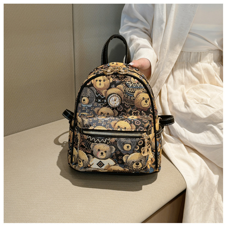 2024 new leisure schoolbag niche commuter leisure large capacity backpack_voghion.com