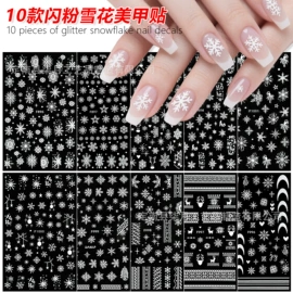 美甲贴;创意贴纸;不干胶标签