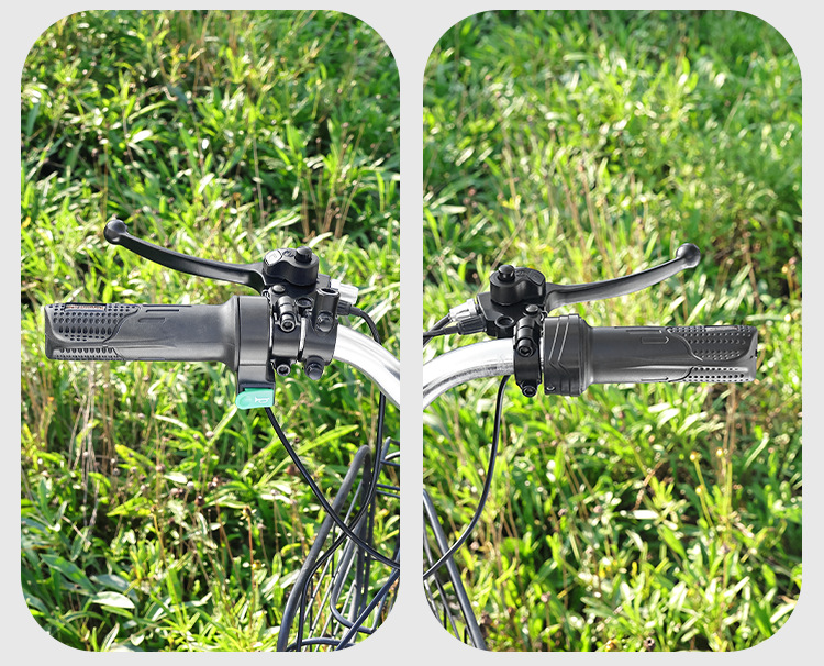New National Standard Electric Vehicle Brake Handle, Leisure Tricycle Parking Brake Handle, No-Disassembly Brake Handle, Drum Brake Handle with Mirror Hole