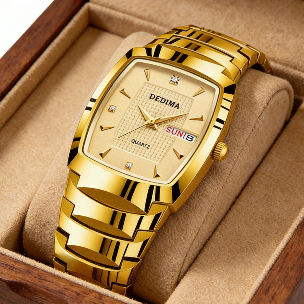 fashionable golden women's waterproof calendar