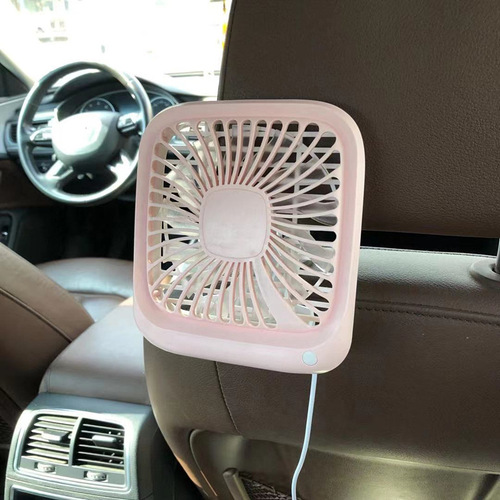  Summer New Desktop Small Fan Portable Student Desk Fan Car Fan USB Small Fan