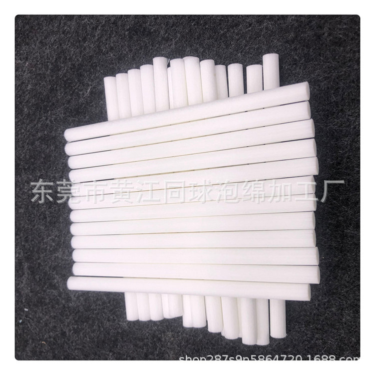 酒精挥发棒加湿器纤维棉棒白色香水棉芯吸水条φ1-8mm吸水海绵棒