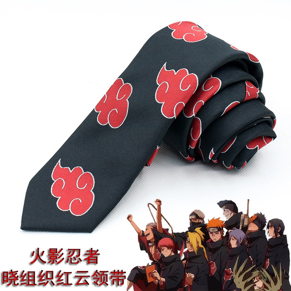Naruto's surrounding red cloud tie foreign trade explosion anime…