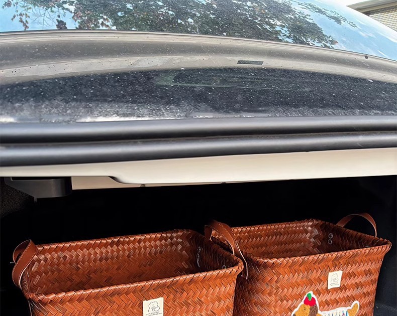 Car trunk folding storage box ladies practical finishing multi-function storage artifact car storage box storage