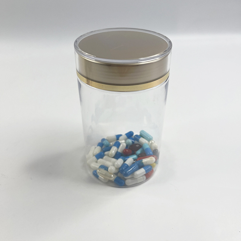 大口径广口塑料瓶 三七粉藏红花养生保健瓶子 注塑工艺可印logo