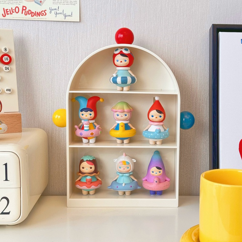 ドーパミンブラインド展示棚収納壁掛け穴なし手作りバブルマット人形置物展示棚|undefined