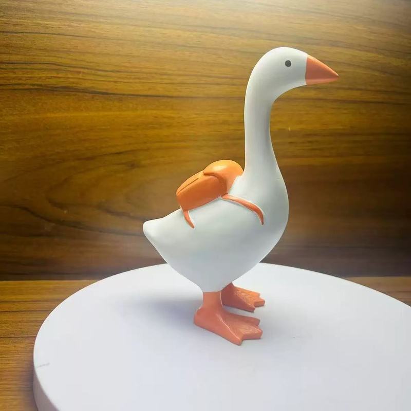 クロスボーダー新しいスタイルの醜いニンニクアヒル樹脂工芸品キー収納かわいいデスクトップ装飾小さな装飾品アヒル|undefined