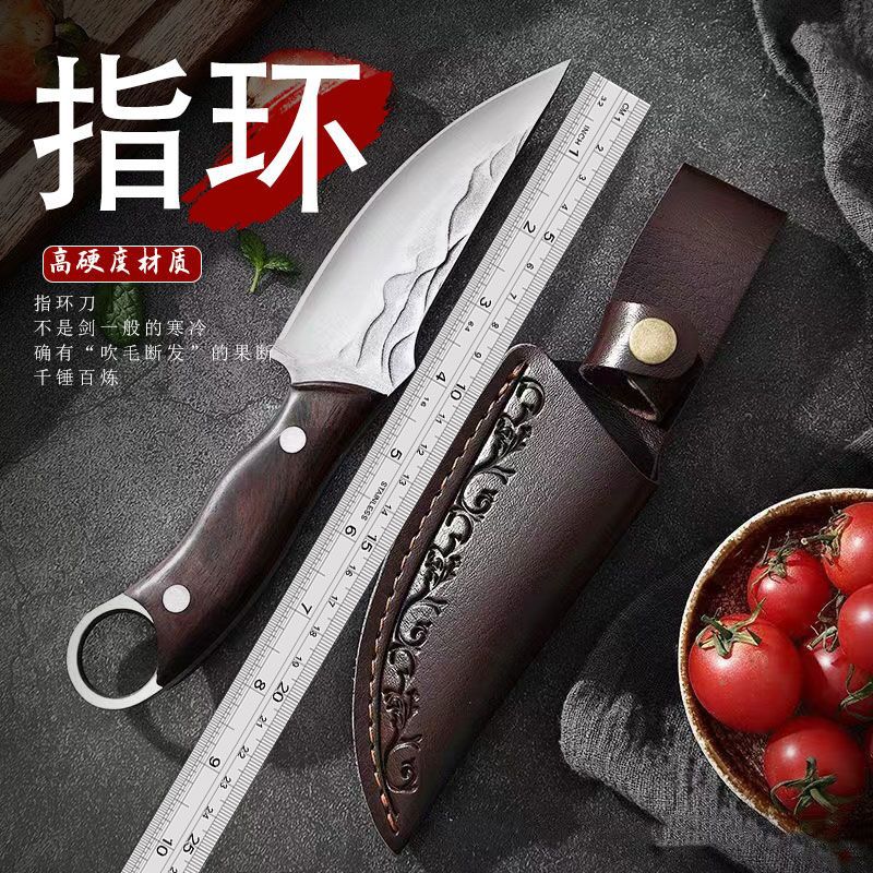 家用户外随身携带防身刀家用瓜果刀手把肉刀野外烧烤刀切牛排小刀