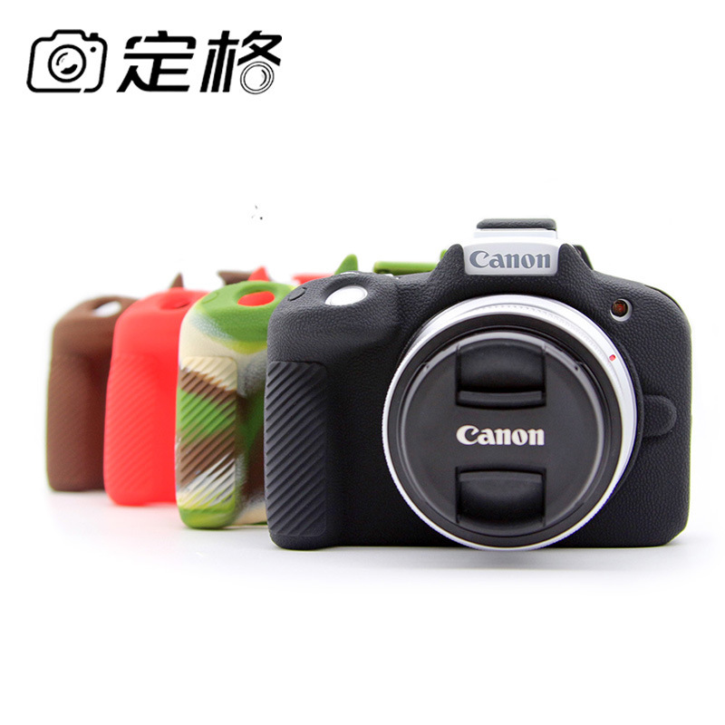 Suitable for Canon Eosr50 Camera Silicone Case R50 Mirrorless Camera Protective Case Portable Photography Bag in Stock Matte Finish