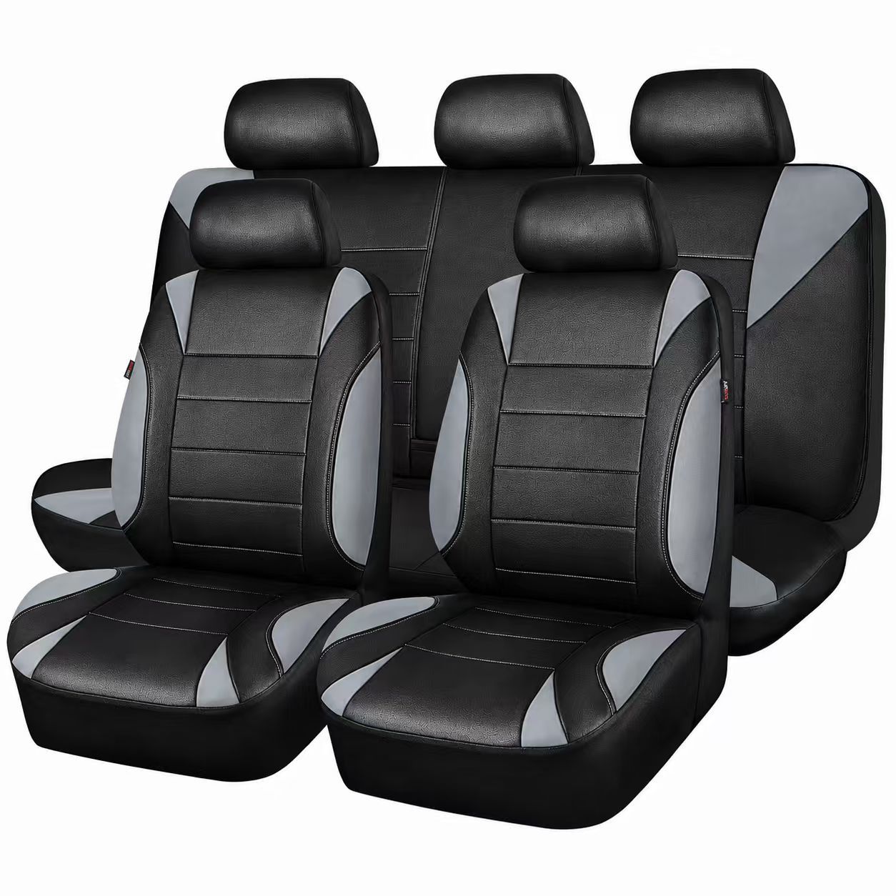 Cross-border foreign trade universal car seat covers 9-piece set with waistline design PU seat covers for Wish, AliExpress, eBay, full coverage