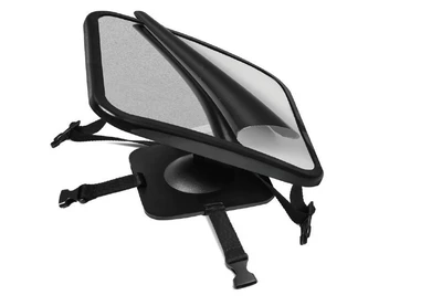 Car Baby Rear View Auxiliary Mirror Car Baby Child Car Safety Seat Large Field of View Reflective Observation Mirror (Large field of view rear view auxiliary mirror) - square-base-model