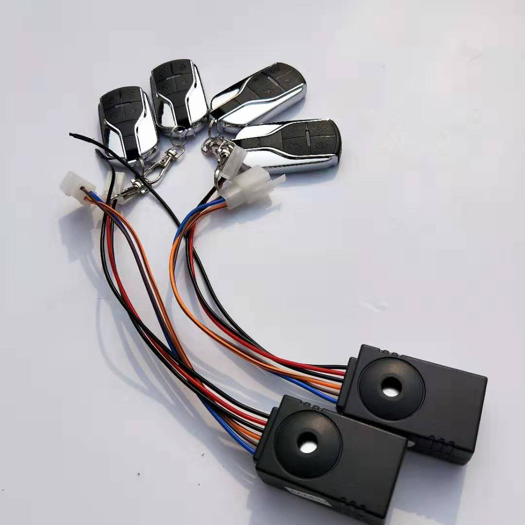 Electric tricycle anti-theft alarm battery 48V60V72V remote start lock motor one-key start
