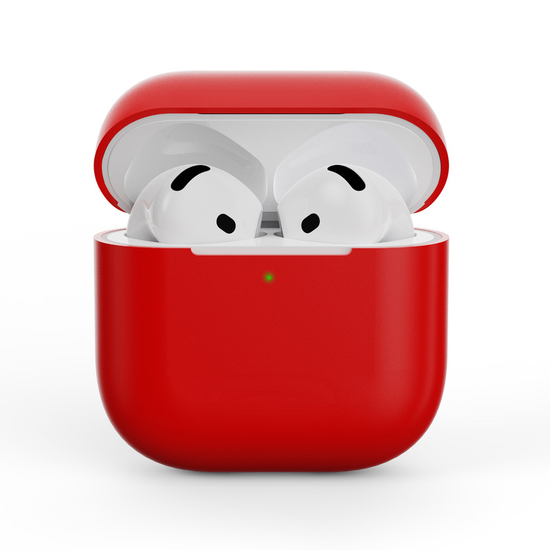 2024新型はアップルairpods4保護カバー4世代の薄いシリカゲルのbluetoothイヤホン保護ケースを適用します。|undefined