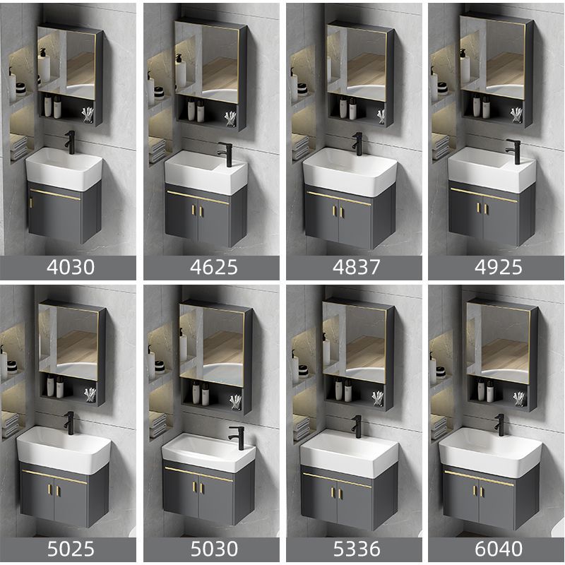 New Washbasin Small Apartment Mini Small Size Bathroom Cabinet Combination Household Washbasin Bathroom Small Basin