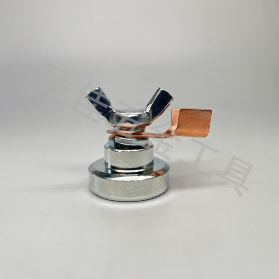 The new strong magnetic grounding device welding machine ground clamp grounding clamp grounding clamp grounding clamp grounding clamp