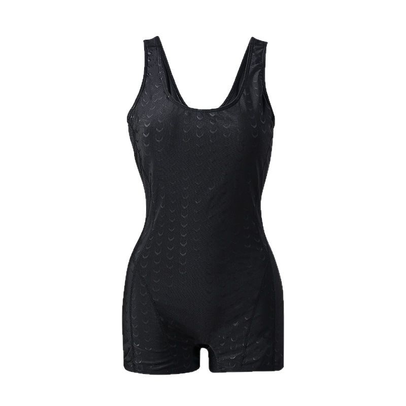 Traje de natación de carreras Traje de baño para mujer Traje de baño de entrenamiento profesional deportivo de piel de tiburón de secado rápido anti-agua conservadora