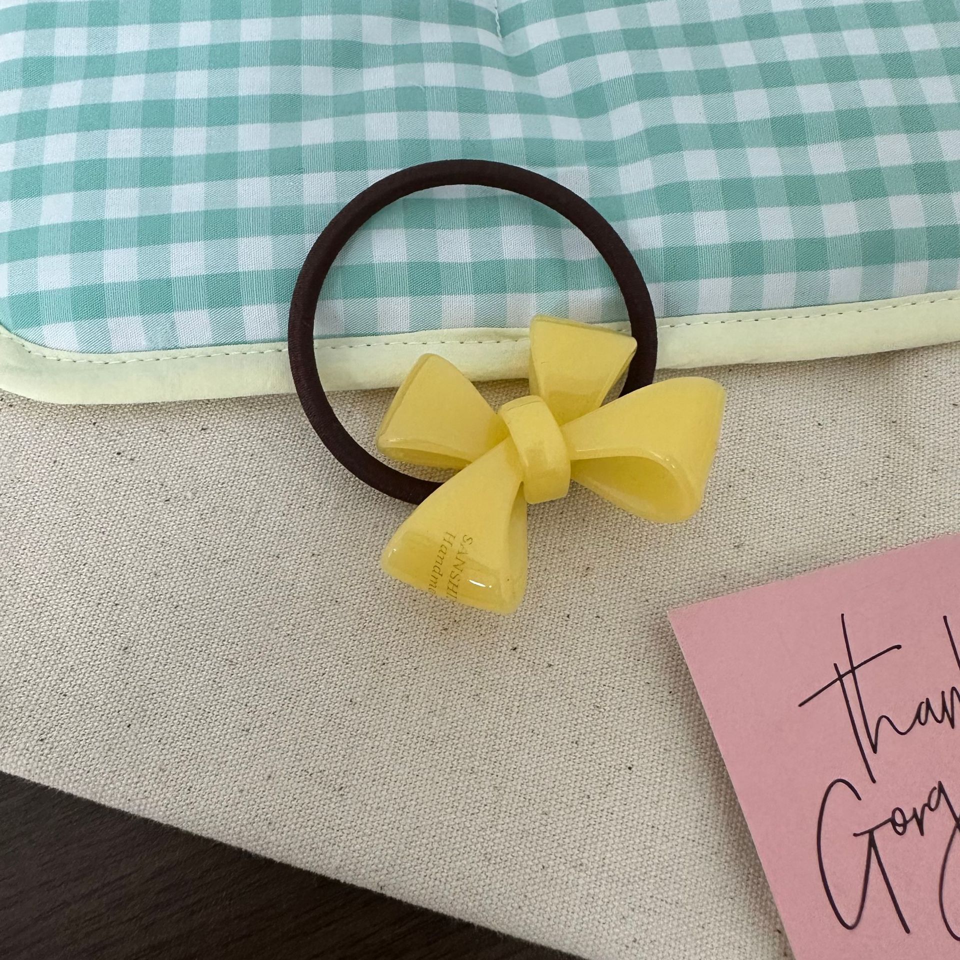 Koreanische Essigsäure Bogen Haar Ring Sommer Bunte Jelly Farbe Mädchen Herz Hohe Ball Zopf Haar Zubehör_voghion.com