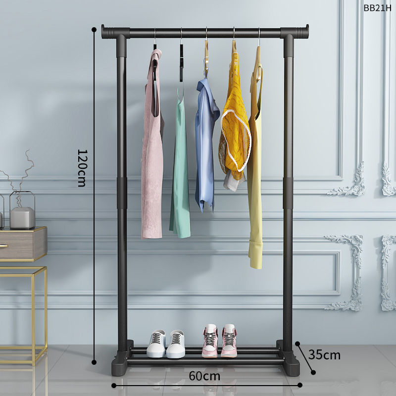 60cm [블랙 싱글폴] 심플한 어린이 스타일 -