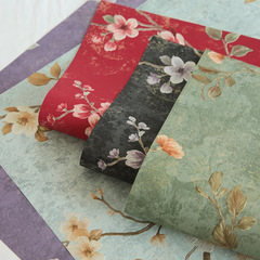 2024情人節新款立體壓紋桃緣系列鮮花包裝紙花店花藝禮物包花紙