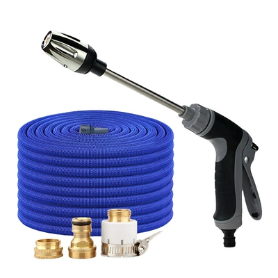 Zhongheng Car High-Pressure Car Wash Water Gun with Extension Rod, Car Wash Water Gun for Home Use, High-Pressure Water Gun Head for Car Washing (High pressure car wash water gun) - long-pole-alloy-car-wash-water-gun-upgraded-75m-telescopic-tube-before-water-injection-25m-metal-three-joints-20250639