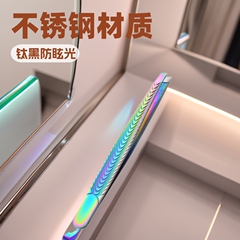 ステンレス鋼木目スパイラル面取り眉毛形状カラーチタン水泳黒毛抜き眉毛トリミングひげ白髪美容ツール