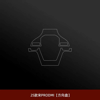 24 models of BYD Song Car interior film - steering-wheel