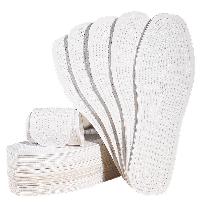 Lazanas plantillas de algodón transpirables para hombres y mujeres que absorben el sudor se pueden cortar plantillas de zapatos deportivos suaves resistentes al desgaste antideslizantes fabricantes al por mayor