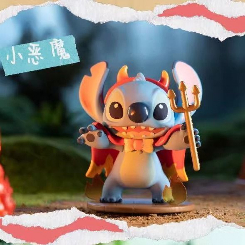 Stitch serie de diario divertido caja ciega Stitch muñeca de juego de moda decoración de escritorio muñeca muñeca regalo de niña