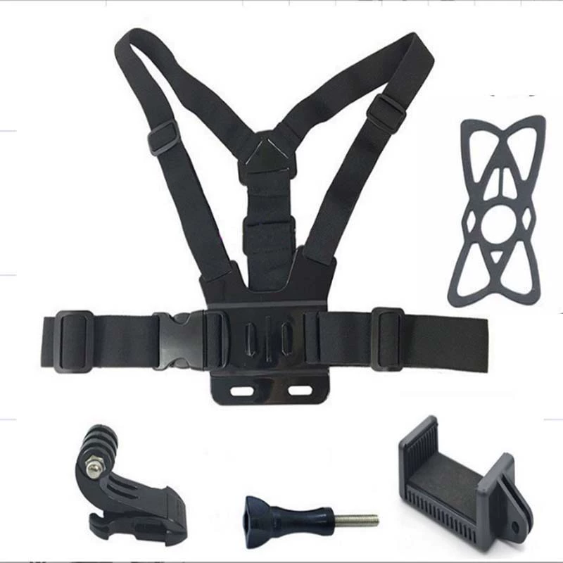 Аксессуары для GoPro, подходящие для камеры GoPro sports, крепление на грудь, ремешки, маленькие муравьи, горы, собака, DJI мобильный прямой эфир аксессуары