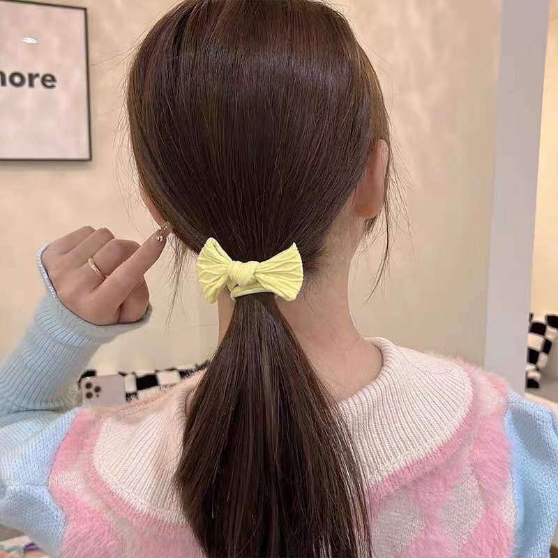 Banda de pelo de color caramelo de alto aspecto banda cuerda 2022 nuevo color cuerda de pelo popular en línea popular banda de goma para mujeres