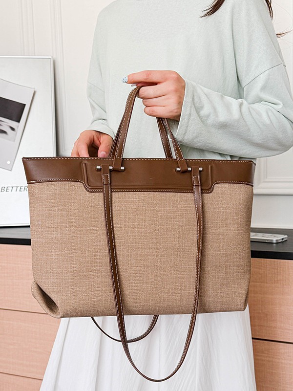 Bolsa de hombro de gran capacidad para mujeres 2026 comercio exterior nuevo color de choque de lujo ligero viaje diario bolsa de viaje especial
