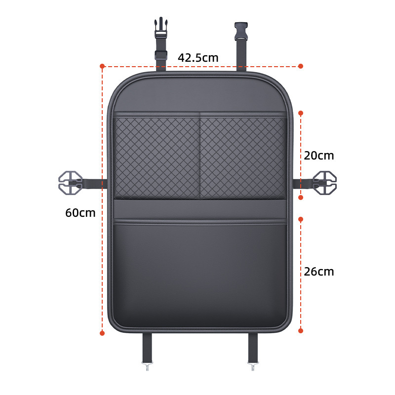 Car Seat Back Storage Bag, Multifunctional Storage, Car Seat Back Storage Hanging Bag, Seat Anti-Kick Storage Bag
