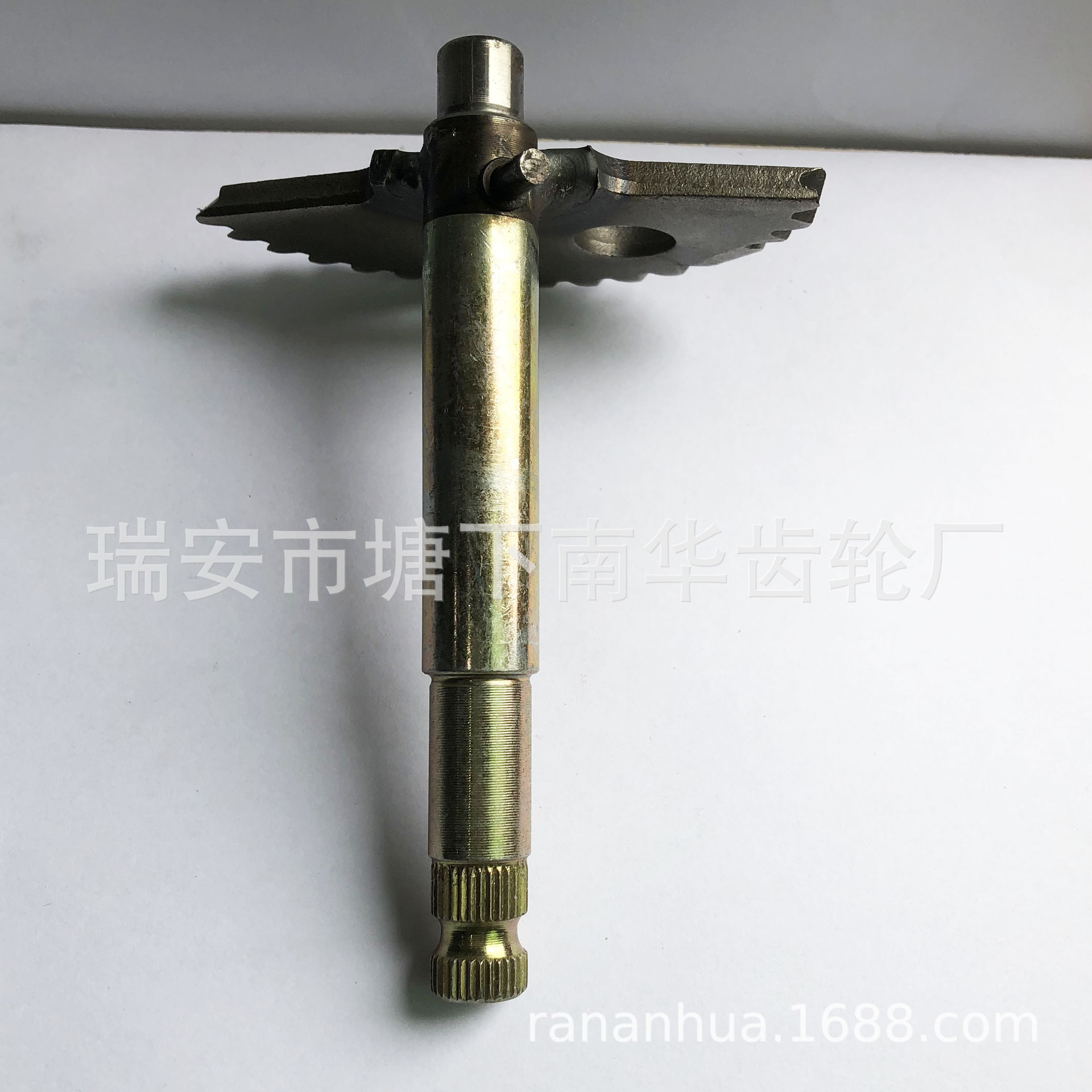 Factory Direct Sales Motorcycle Parts Gy6-125 Starter Shaft Fan-Shaped Gear 130mm