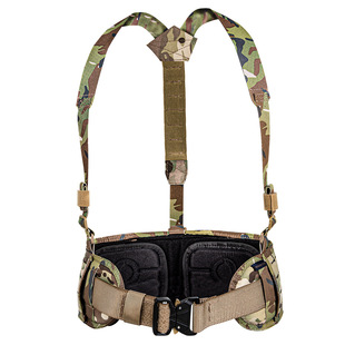 Dragon on the Edge Cobra Metal Buckle Y-Shaped Hunting Tactical Nylon Webbing Tactical Belt Girdle Portable