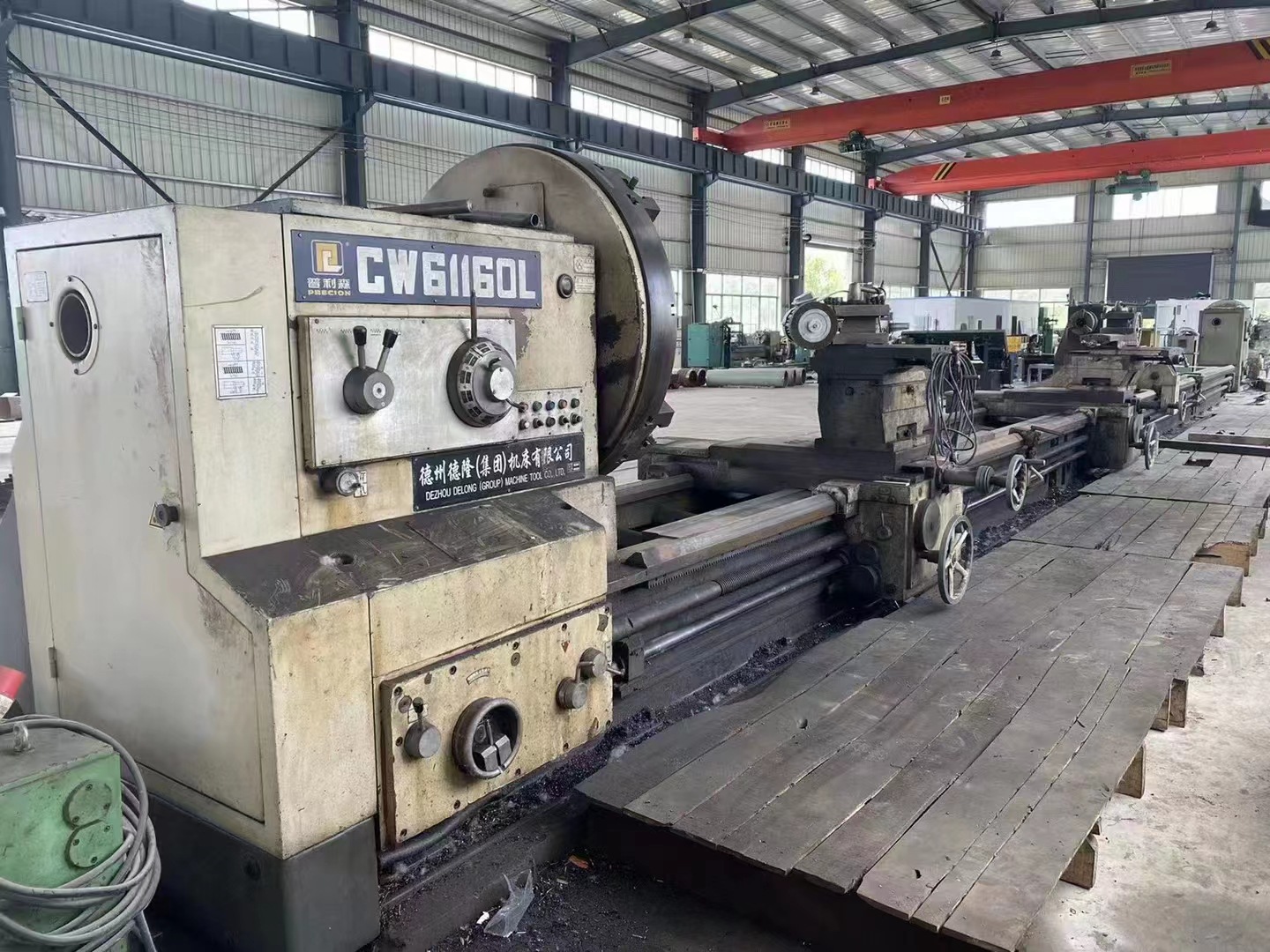 转让二手普利森CW61160Lx16米卧式车床二手普利森61160普车