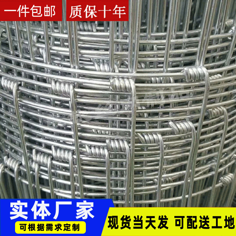 牛栏网果园圈地钢丝围栏网养殖牛羊鸡防护网镀锌铁丝网围栏护栏网