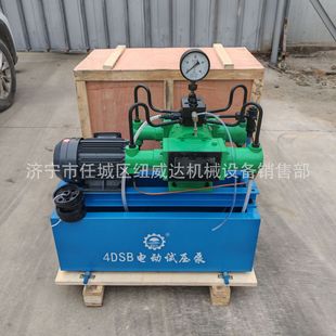 Newaida Electric Pressure Test Pump Water Pressure Test with Oil Window Pressure Test Pump 4Dsb-40Mpa Pipeline Pressure Test Pump