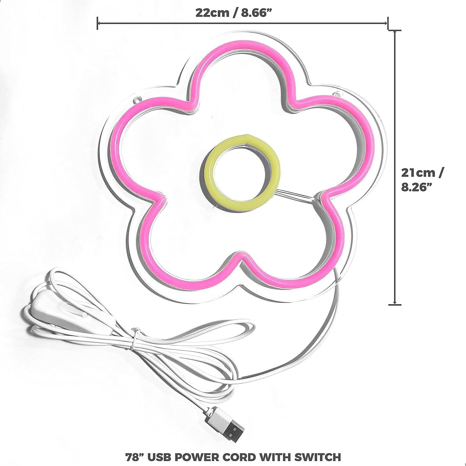 Transfronterizos venta caliente lámpara LED luminosa de neón acrílico lámpara USB patrón de cartel interior lámpara de decoración de fiesta