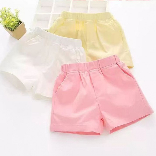 Children's casual shorts, girl's Korean style, outerwear summer wear thin pants, children and middle-aged children beach pants, breathable